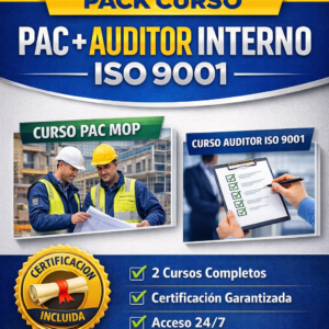 Pack Auditor Internos ISO 9001 + PAC