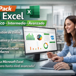 Pack Curso Excel Básico + Intermedio + Avanzado