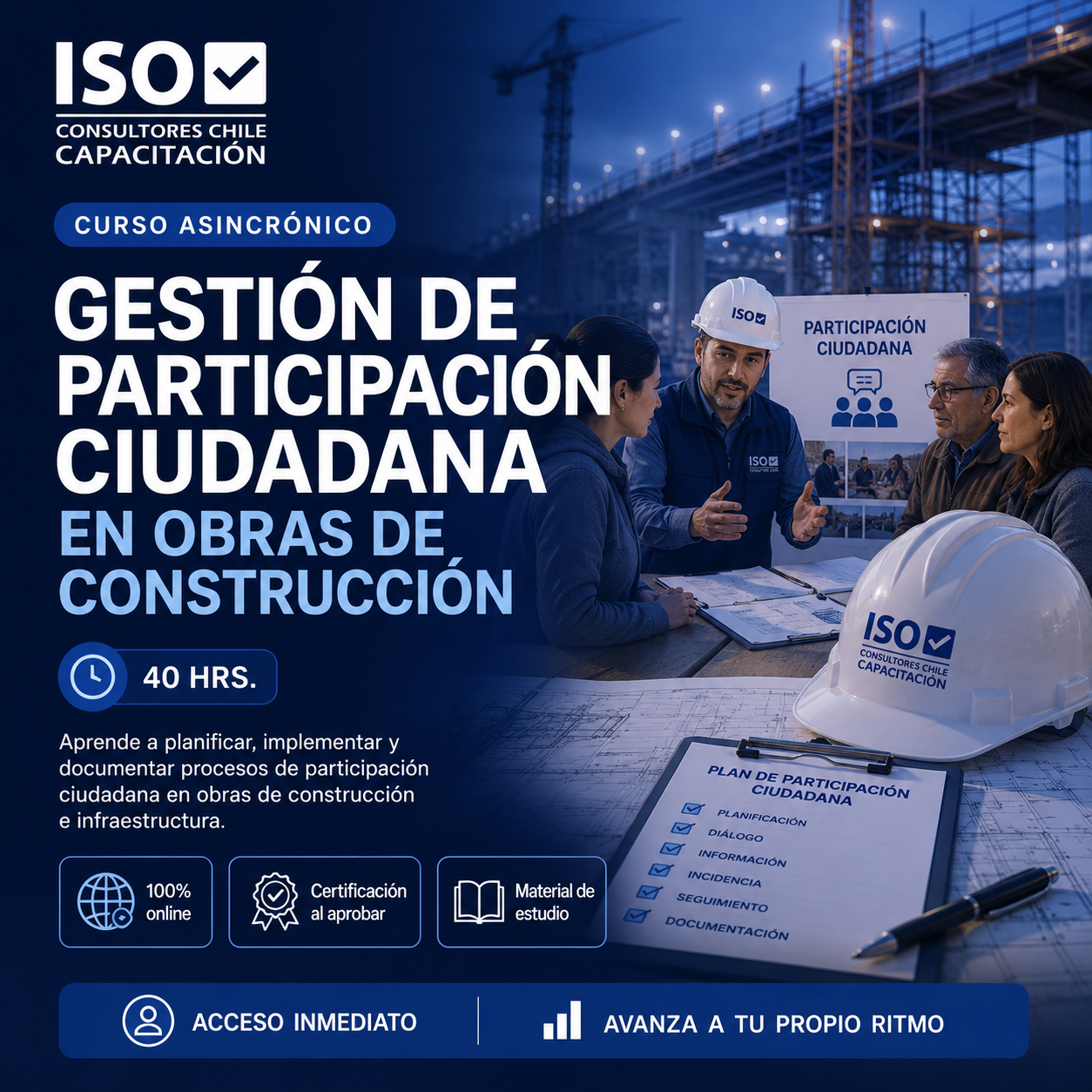 Gestión de Participación Ciudadana en Obras de Construcción